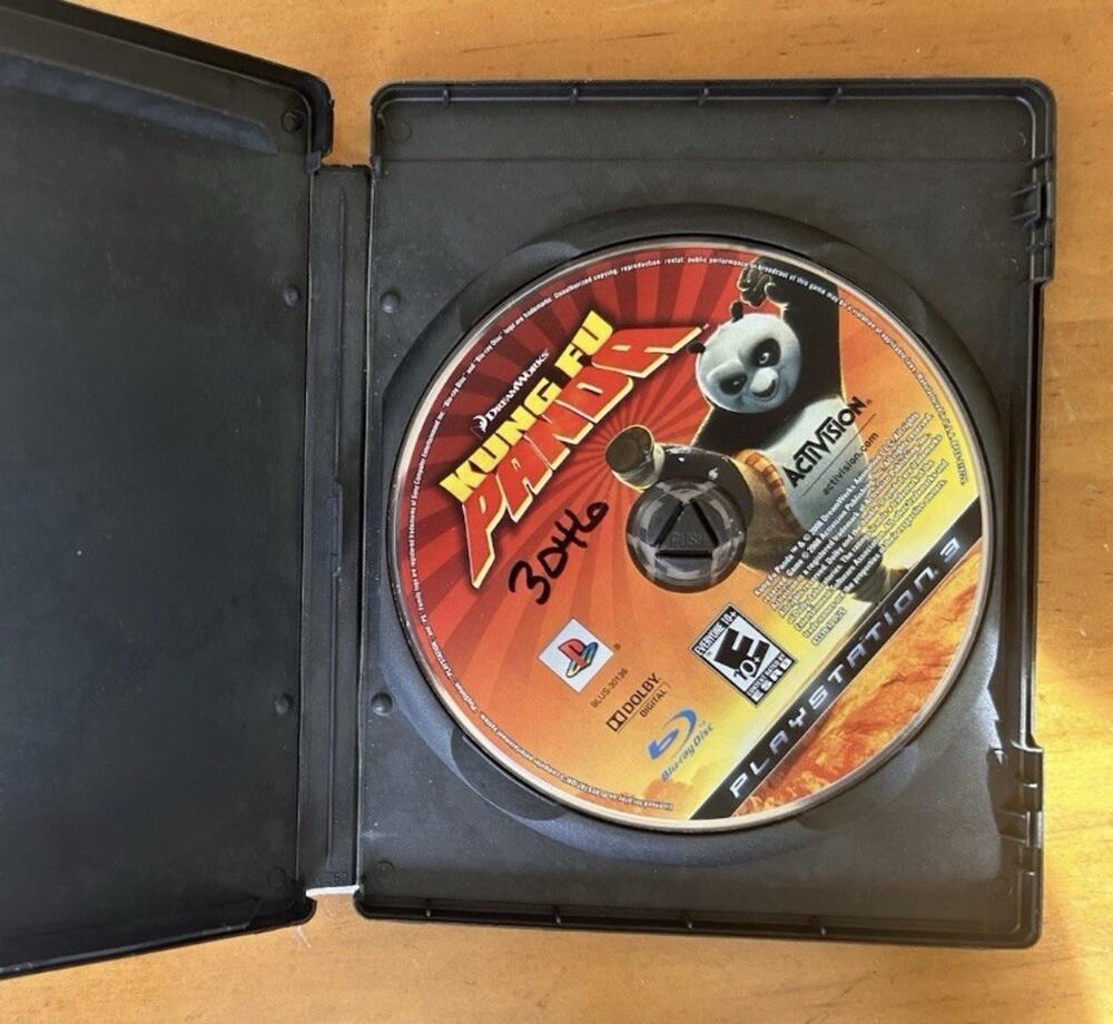 KUNG FU PANDA PS3 PLAYSTATION 3 Classic Video Game JUST GAME
